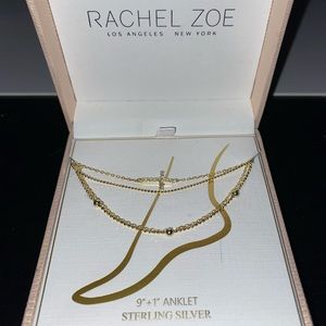 Gold Plated, Sterling Silver Anklets